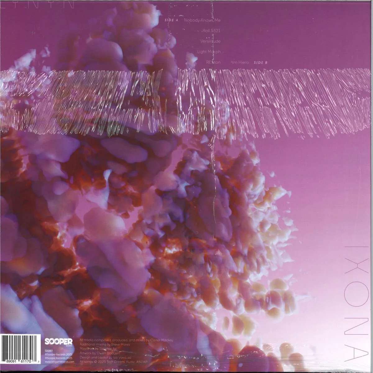 Back cover — LYNYN — IXONA