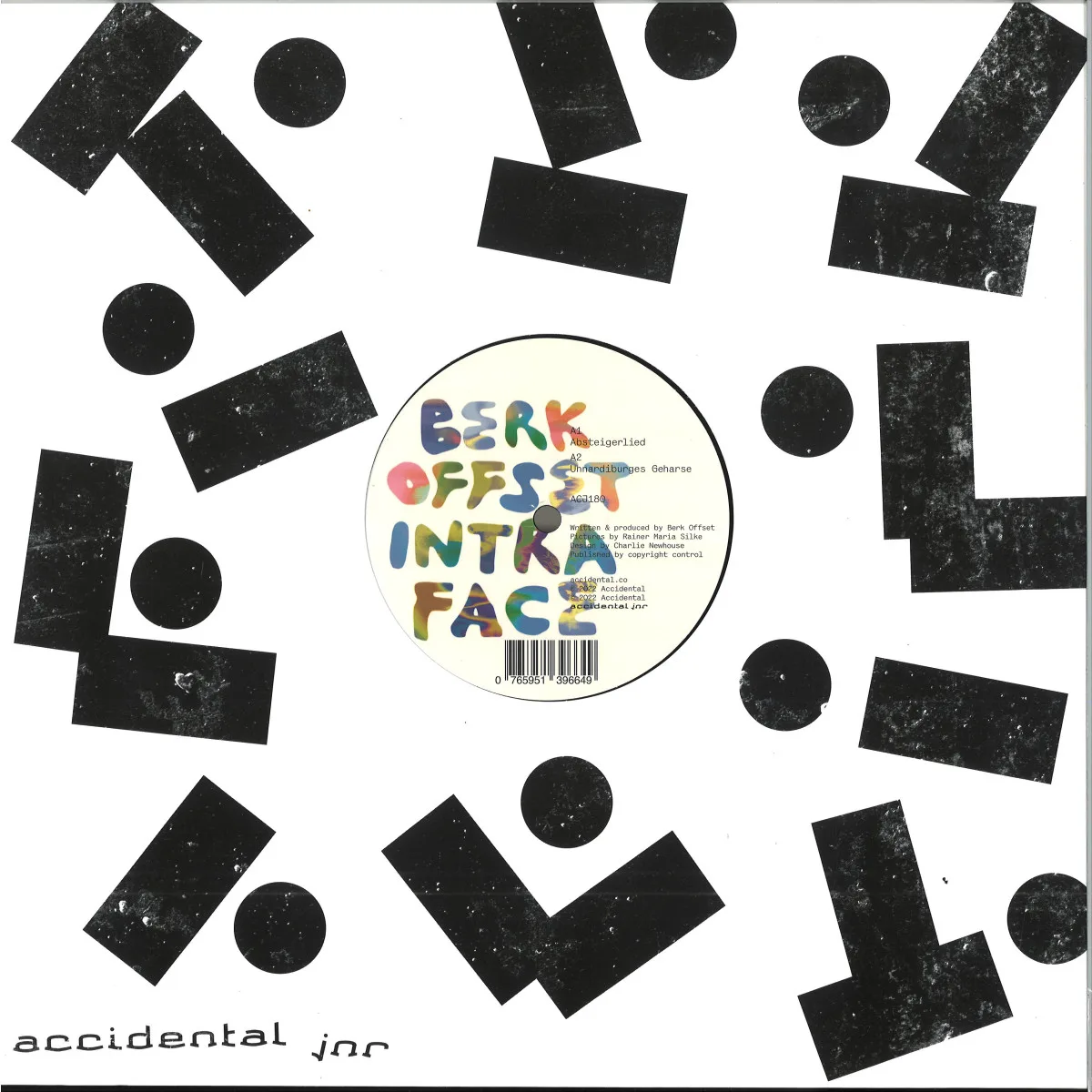 Лицевая сторона обложки — Berk Offset — Intraface