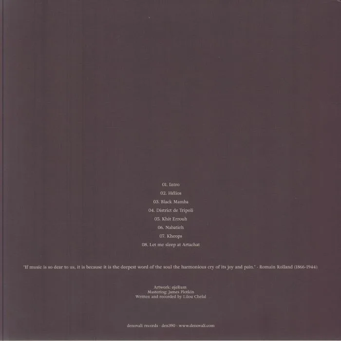 Back cover — TAUCETI — Guanyin (Deluxe Edition)