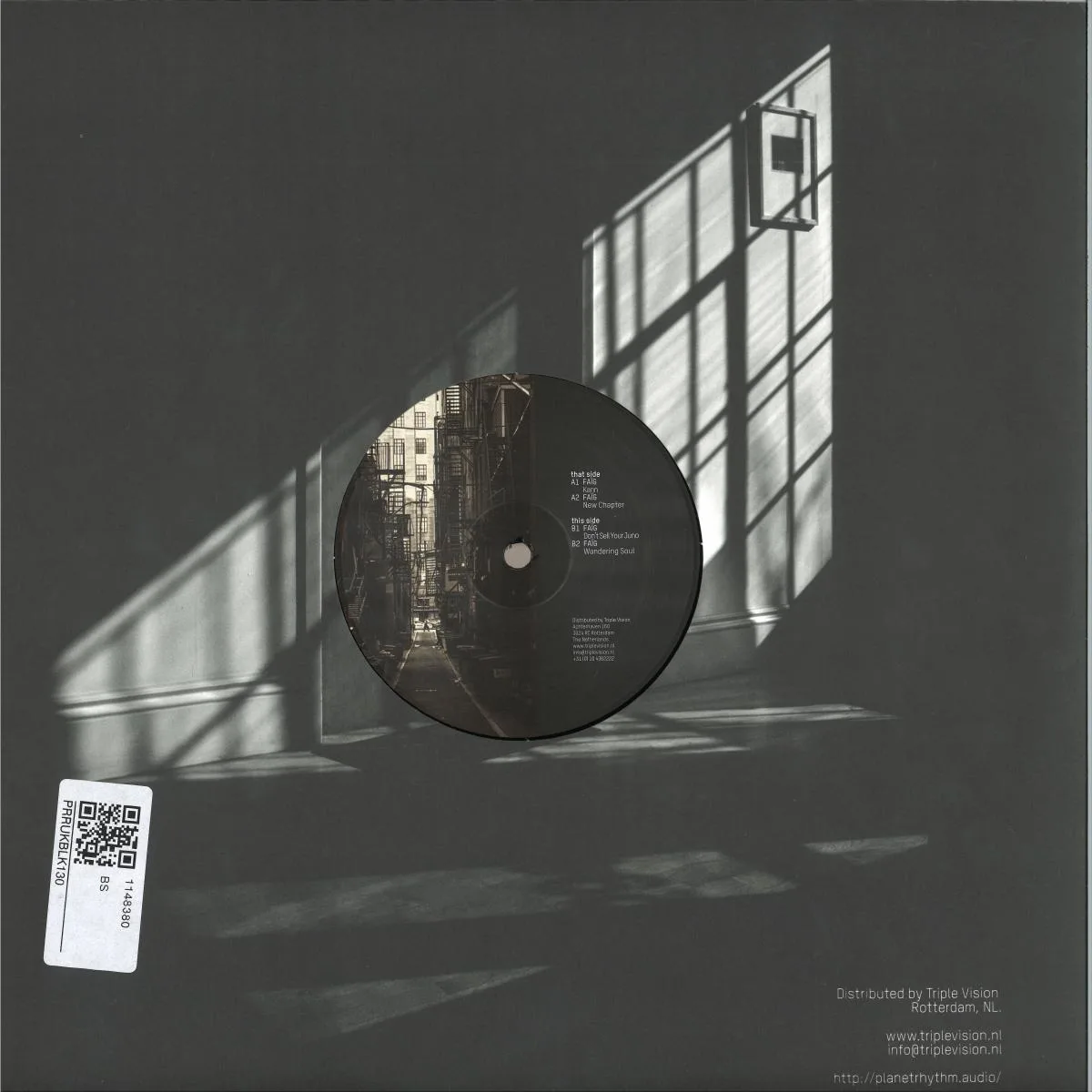 Back cover — FAÏG — New Chapter EP
