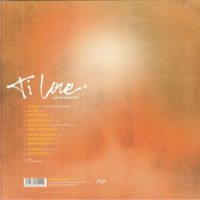 Back cover — David WALTERS — Ti Love