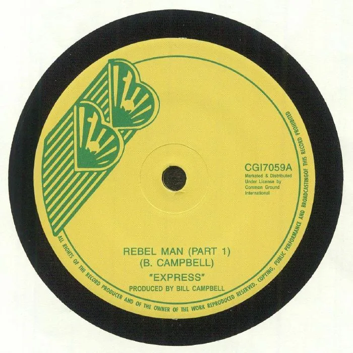 Обратная сторона обложки — EXPRESS — Rebel Man