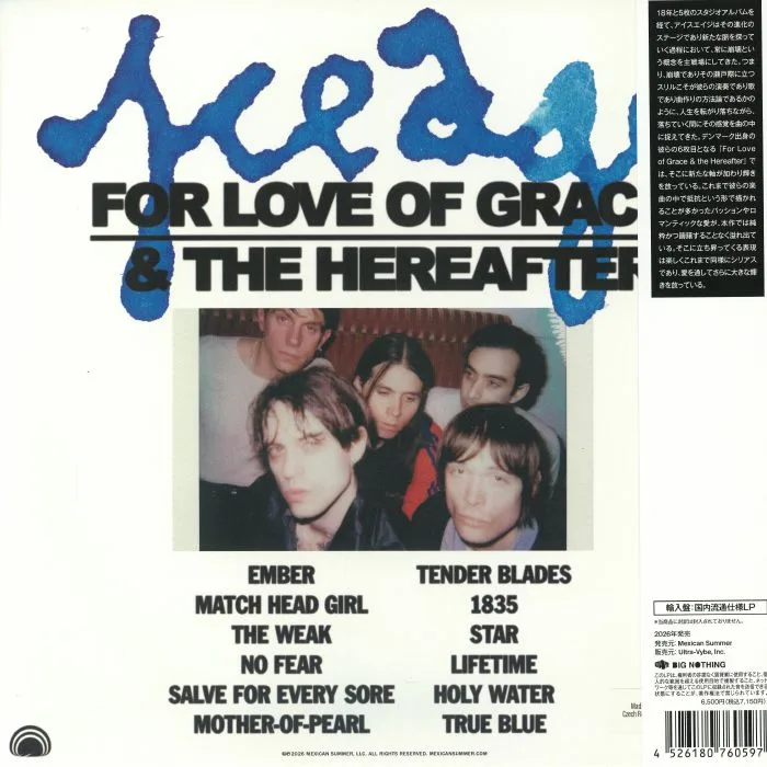 Back cover — ICEAGE — For Love Of Grace & The Hereafter