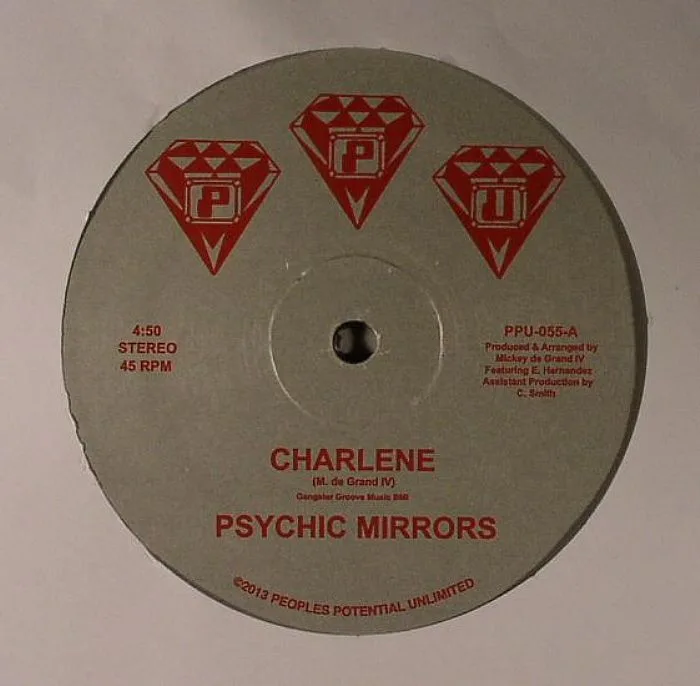 Лицевая сторона обложки — PSYCHIC MIRRORS — Charlene