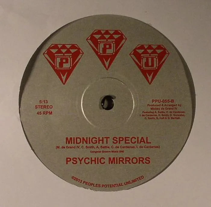 Обратная сторона обложки — PSYCHIC MIRRORS — Charlene