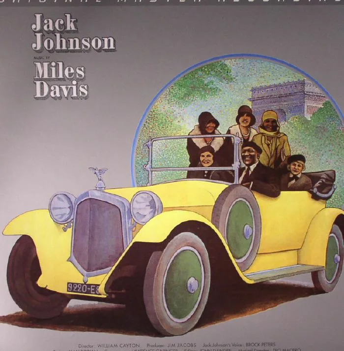 Front cover — Miles DAVIS — Jack Johnson (Soundtrack)