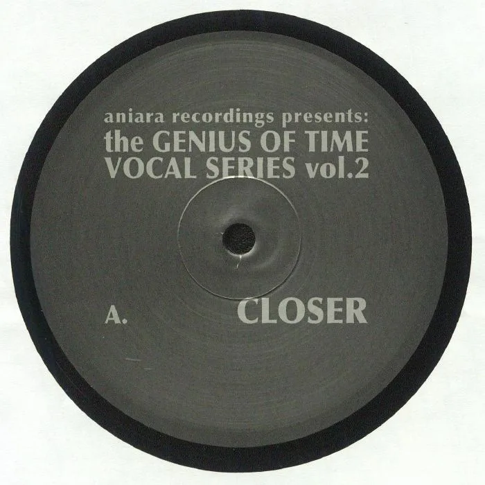 Лицевая сторона обложки — GENIUS OF TIME — Vocal Series Vol 2: Closer