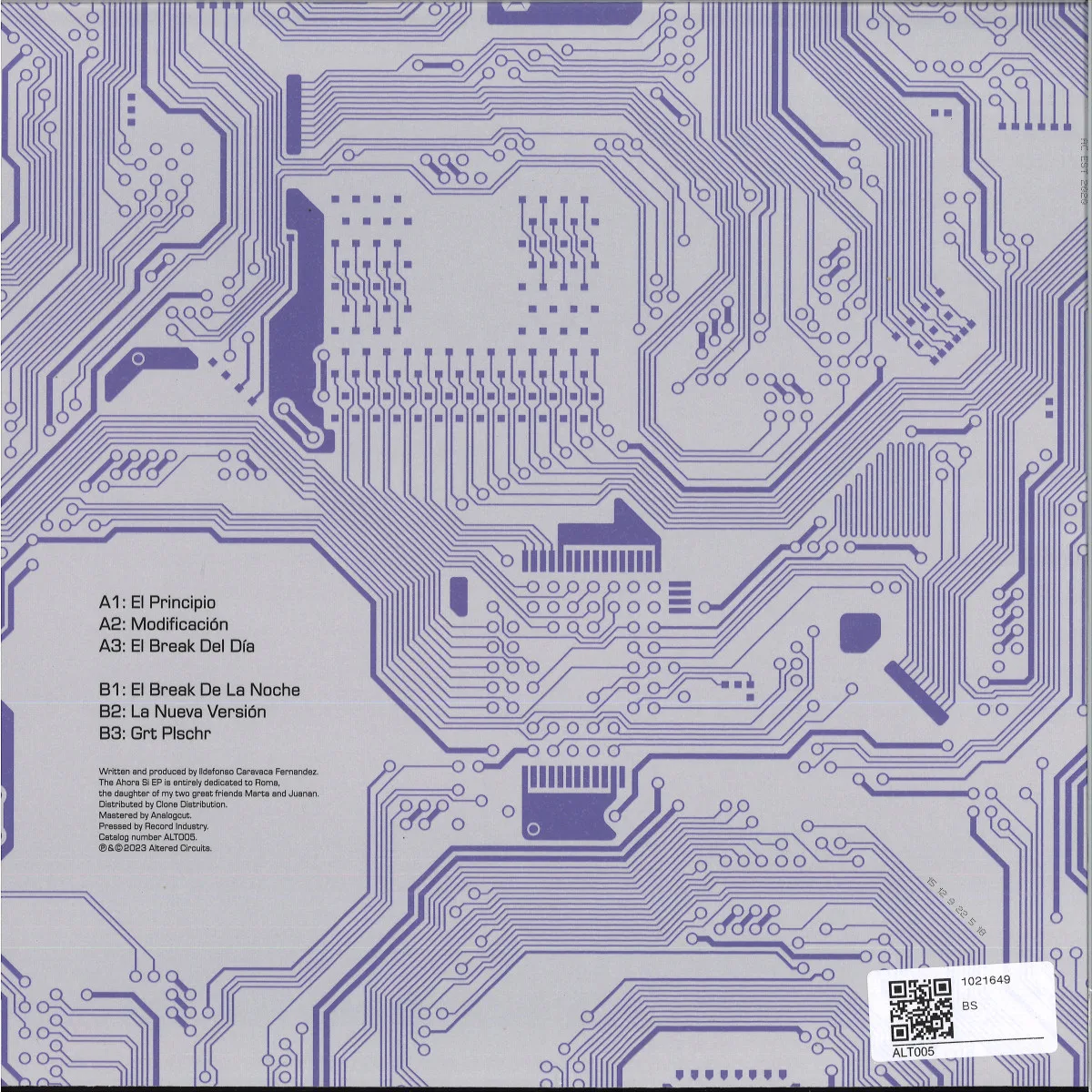 Back cover — Ildec — Ahora Si