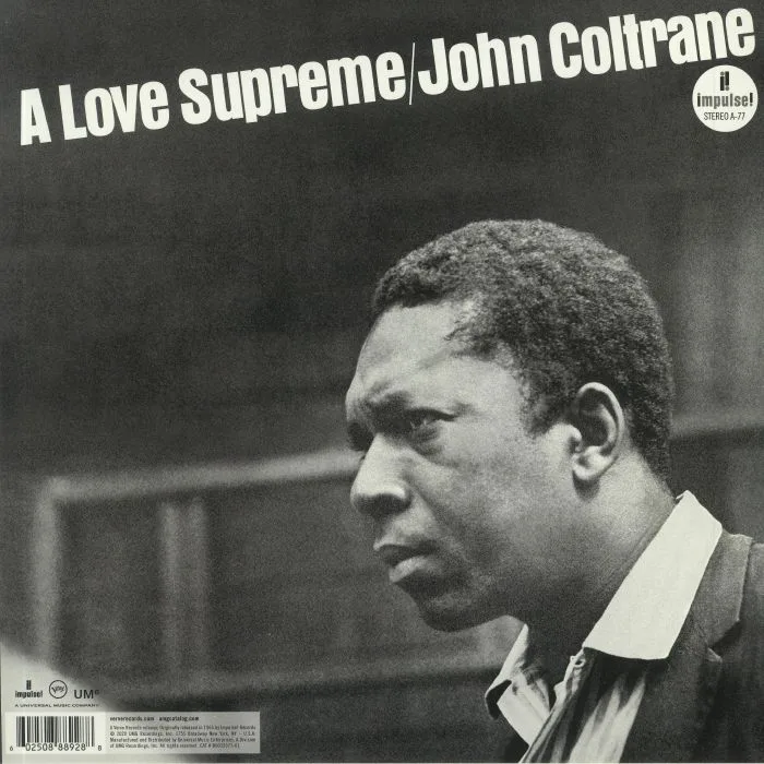 Back cover — John COLTRANE — A Love Supreme (Acoustic Sounds Series Audiophile Edition)