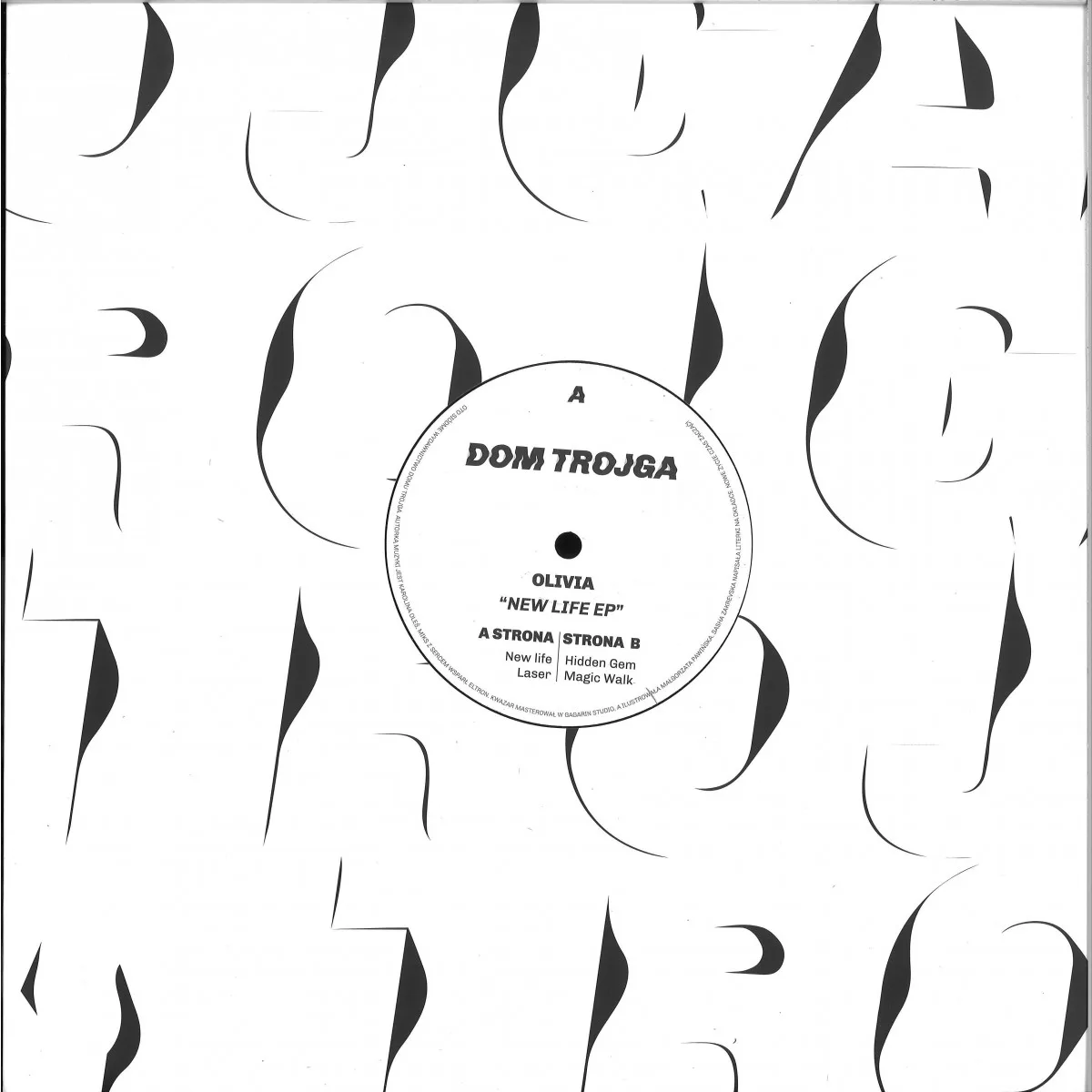 Back cover — Olivia — New Life EP