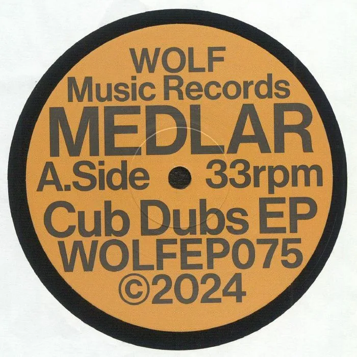 Front cover — MEDLAR — Cub Dubs EP