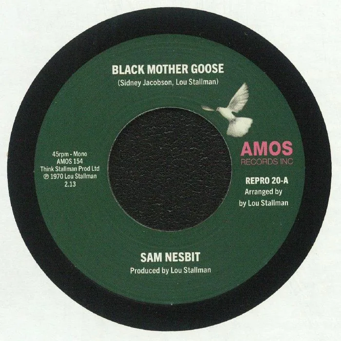 Лицевая сторона обложки — Sam NESBIT — Black Mother Goose