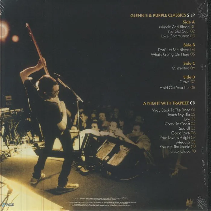 Back cover — Glenn HUGHES — Live In Wolverhampton (reissue)