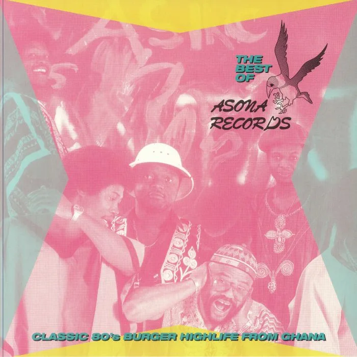 Лицевая сторона обложки — VARIOUS — The Best Of Asona Records: Classic 80's Burger Highlife From Ghana