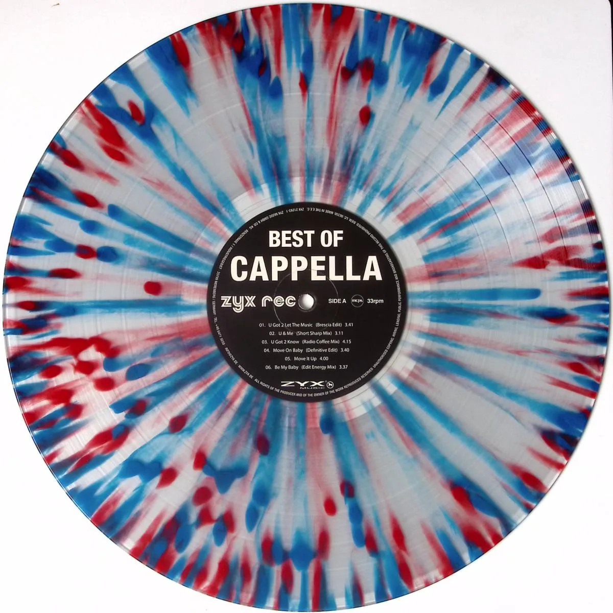 Front cover — CAPPELLA — Best Of