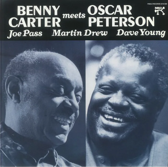 Лицевая сторона обложки — Benny CARTER meets OSCAR PETERSON — Benny Carter Meets Oscar Peterson (reissue)