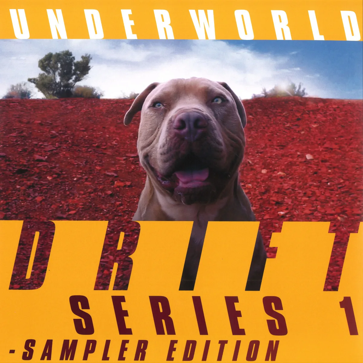 Лицевая сторона обложки — Underworld — Drift Series 1 LP 2x12"