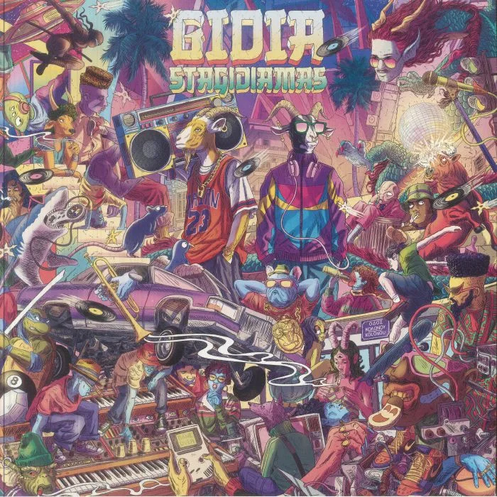 Лицевая сторона обложки — GIDIA — Sta Gidia Mas