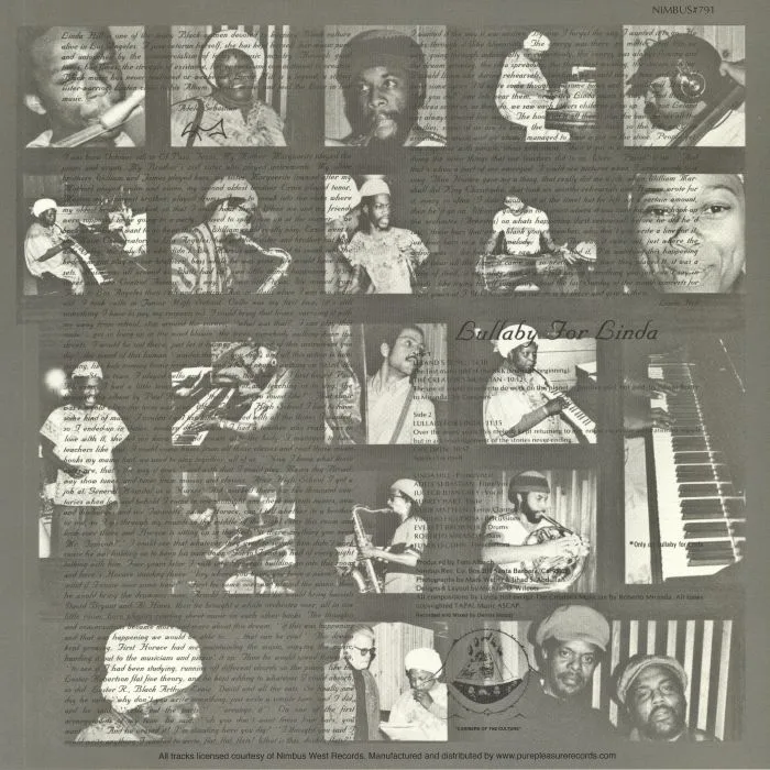 Back cover — Linda HILL — Lullaby For Linda (remastered)