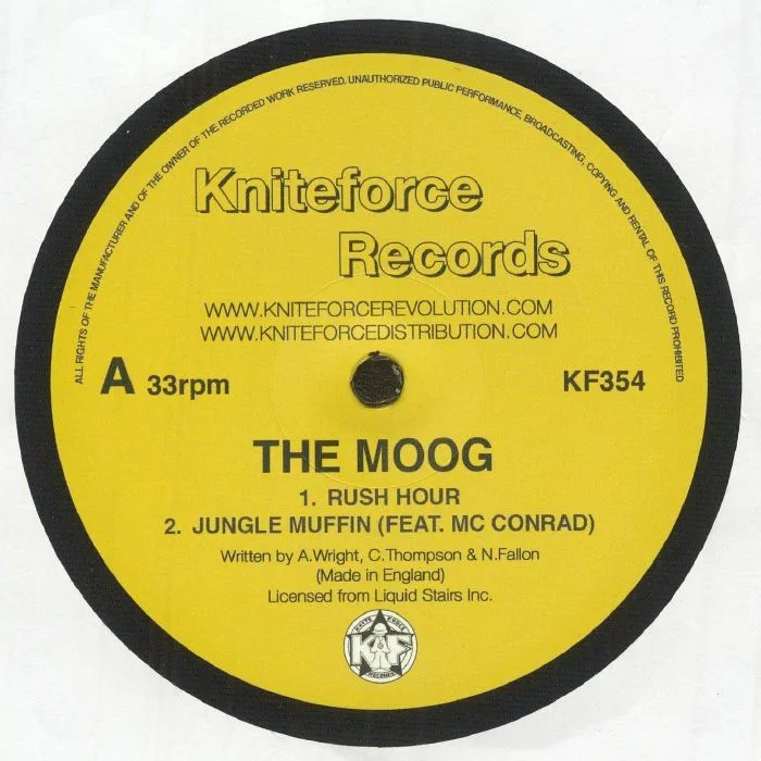 Front cover — The MOOG — Rush Hour