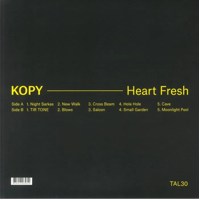Back cover — KOPY — Heart Fresh