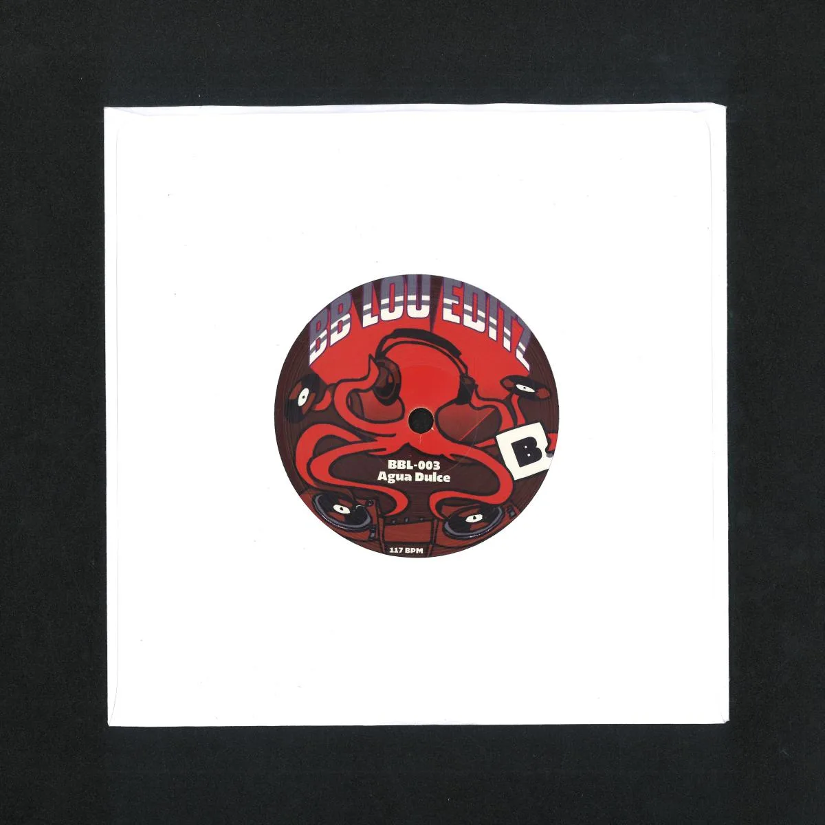 Back cover — Breakbeat Lou — Unknown 7"