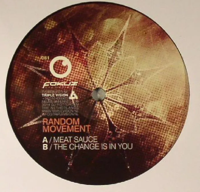 Back cover — RANDOM MOVEMENT — Meat Sauce