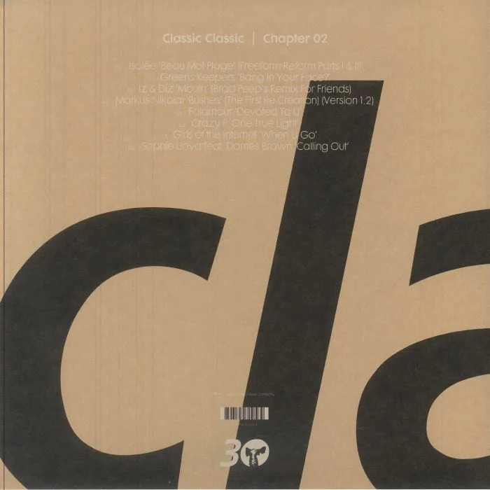 Back cover — VARIOUS — Classic Classic Chapter 02