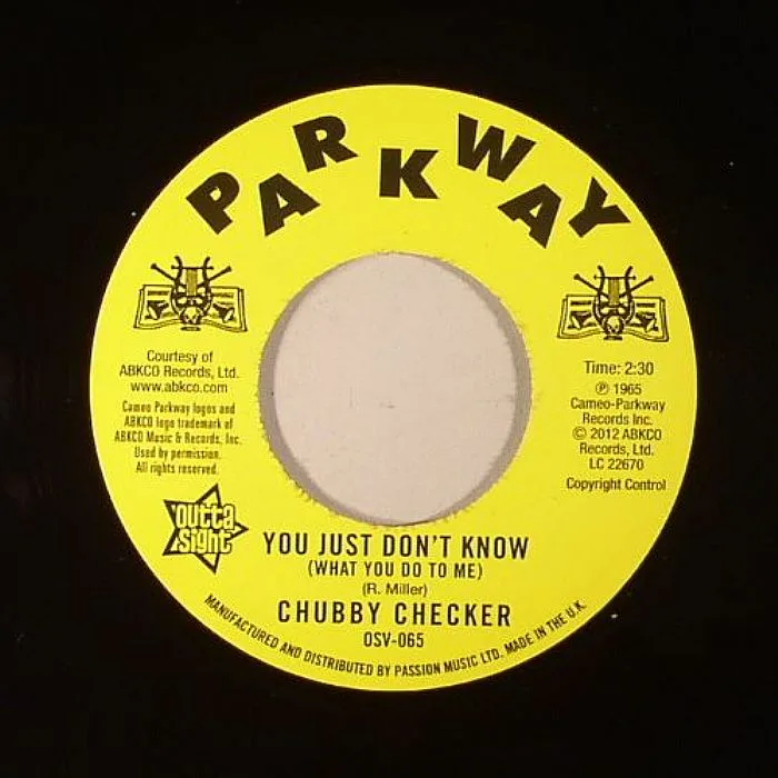CHUBBY CHECKER — You Just Don't Know