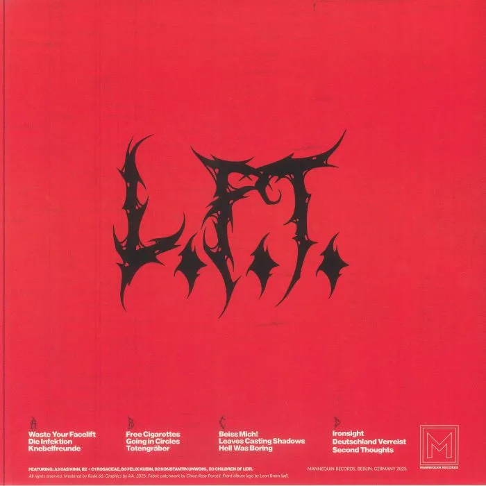Back cover — LFT — Hell Was Boring
