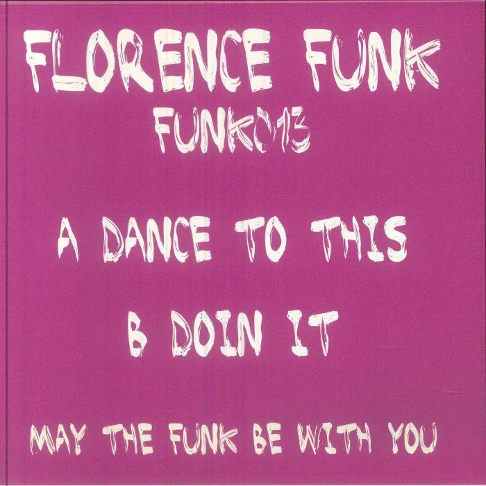 Обратная сторона обложки — FLORENCE — Funk 013