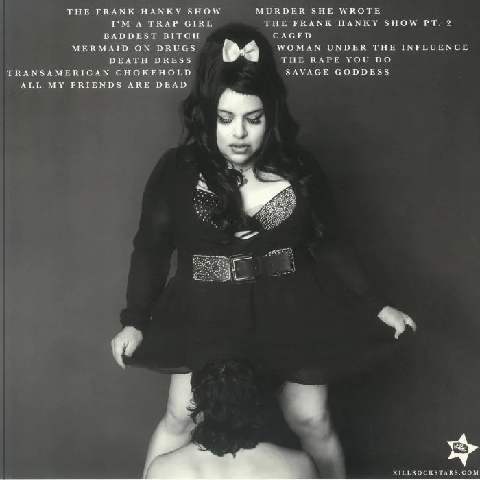 Обратная сторона обложки — TRAP GIRL — The Savage Goddess