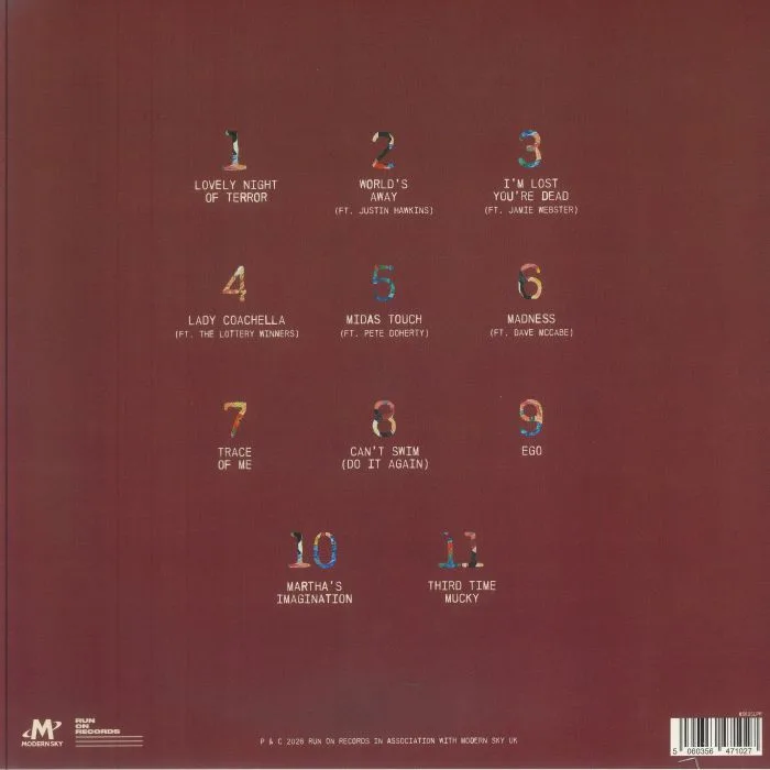 Back cover — Kyle FALCONER — Lovely Night Of Terror