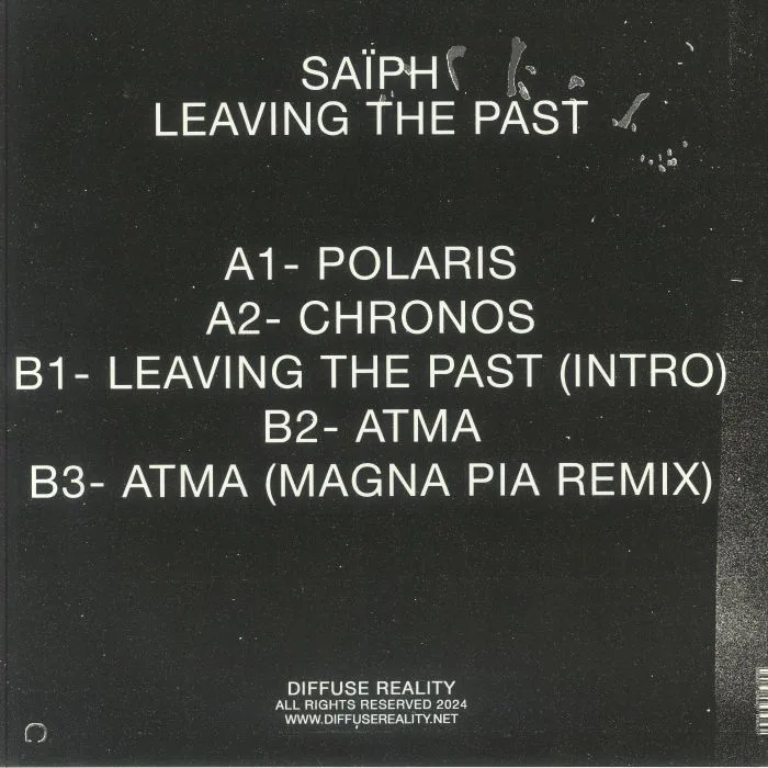 Обратная сторона обложки — SAIPH — Leaving The Past