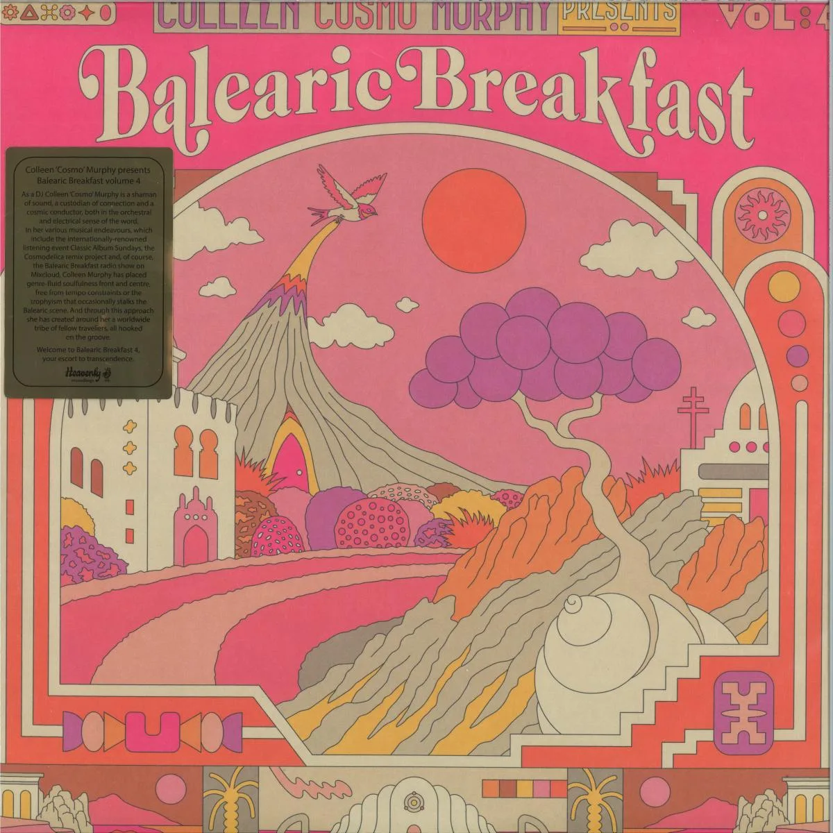 Front cover — Various — Colleen ‘Cosmo’ Murphy presents ‘Balearic Breakfast’ Volume 4 LP 2x12"