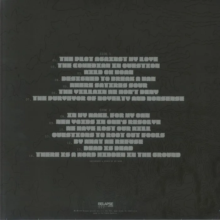 Back cover — COALESCE — OX