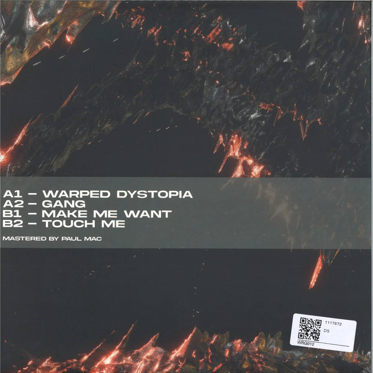 Back cover — Arkane — Warped Dystopia