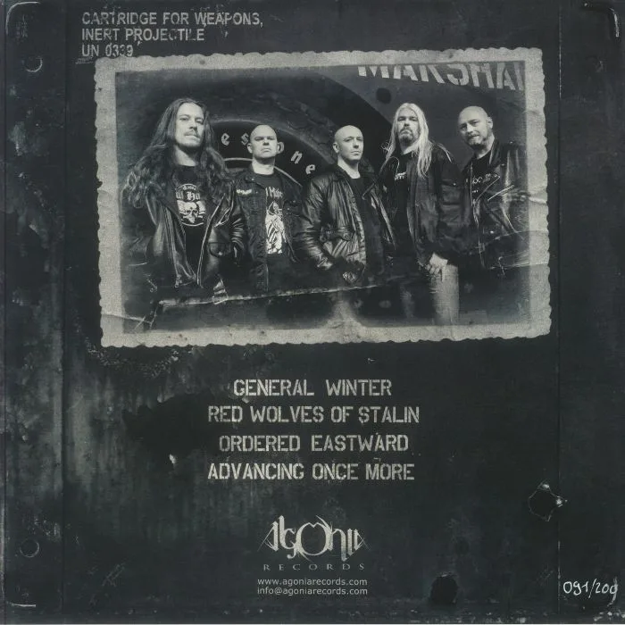 Back cover — HAIL OF BULLETS — Hail Of Bullets