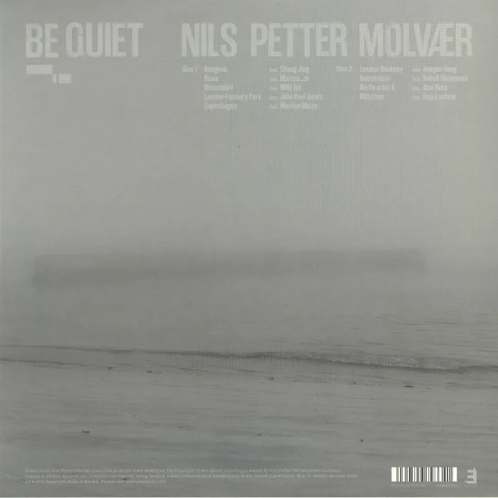 Обратная сторона обложки — Nils Peter MOLVAER — Be Quiet