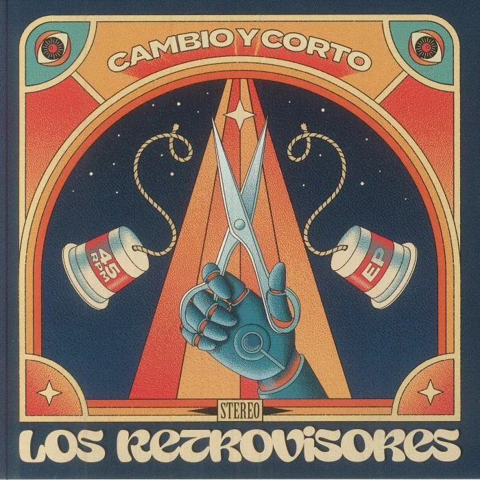 Front cover — LOS RETROVISORES — Cambio Y Corto