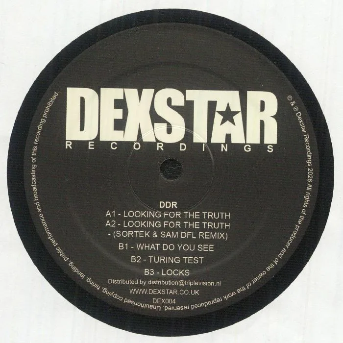 Обратная сторона обложки — DDR — Looking For The Truth EP