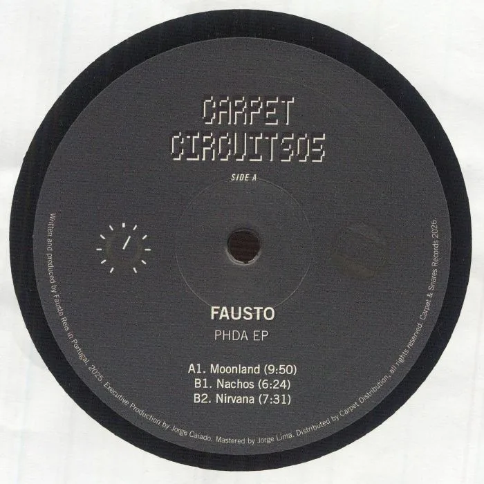 Лицевая сторона обложки — FAUSTO — PHDA EP