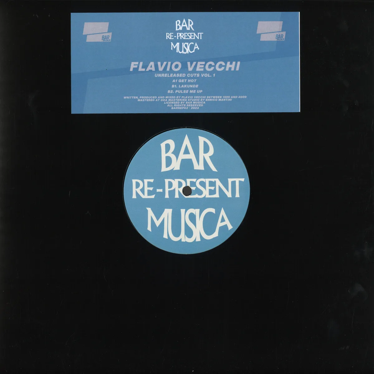 Flavio Vecchi — Unreleased Cuts Vol. 1