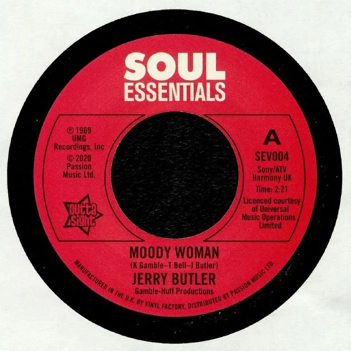 Jerry BUTLER — Moody Woman