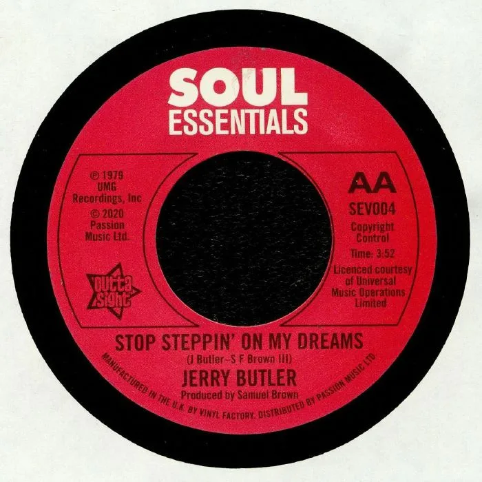 Обратная сторона обложки — Jerry BUTLER — Moody Woman