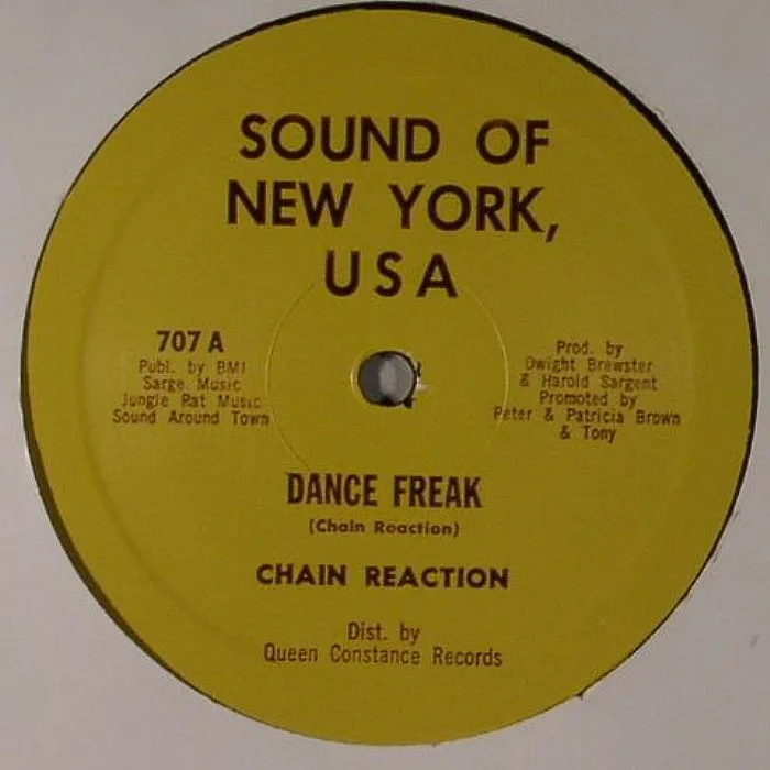 Front cover — CHAIN REACTION — Dance Freak