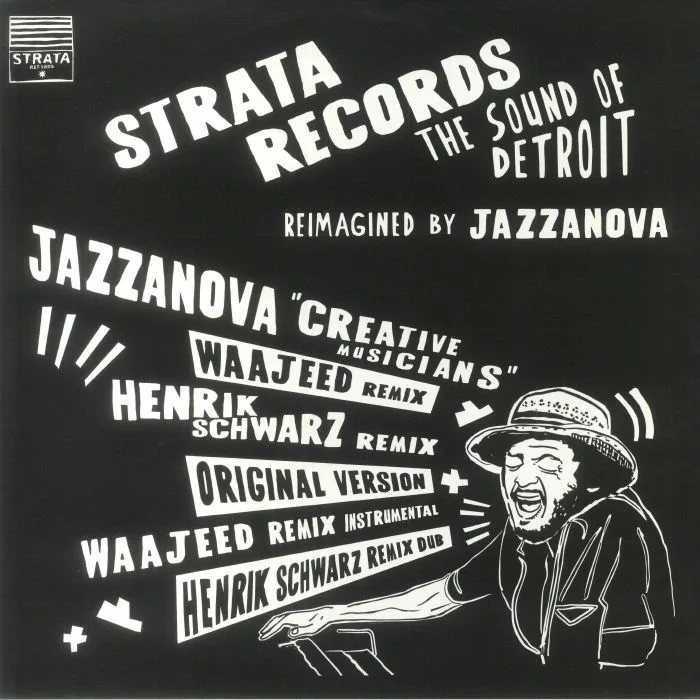 Лицевая сторона обложки — JAZZANOVA — Creative Musicians - Waajeed & Henrik Schwarz Remixes