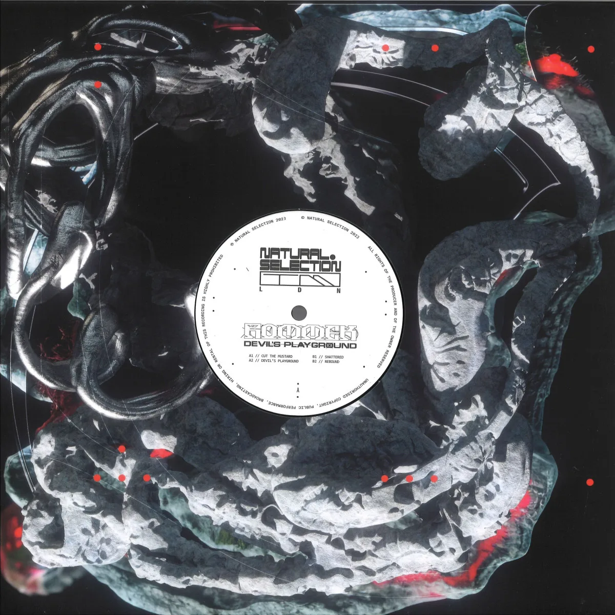 Обратная сторона обложки — Rommek — Devil's Playground EP