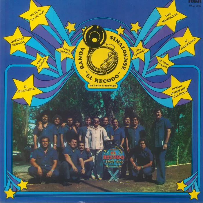 Лицевая сторона обложки — BANDA EL RECODO DE CRUZ LIZARRAGA — Banda Sinaloense El Recodo De Cruz Lizarraga