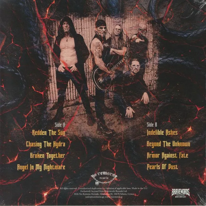 Back cover — CRIMSON GLORY — Chasing The Hydra
